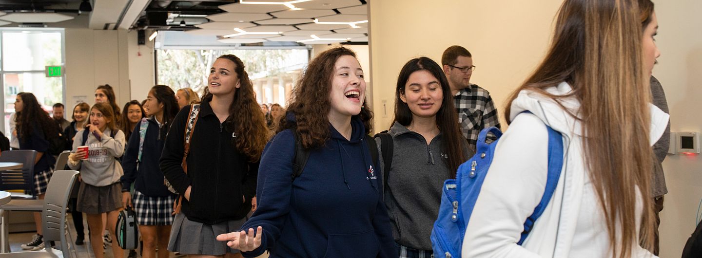 Grand Opening of the Jean Hofmann Center for Innovation at Carondelet High School in Concord, California on November 14, 2019. (Photo by ...
