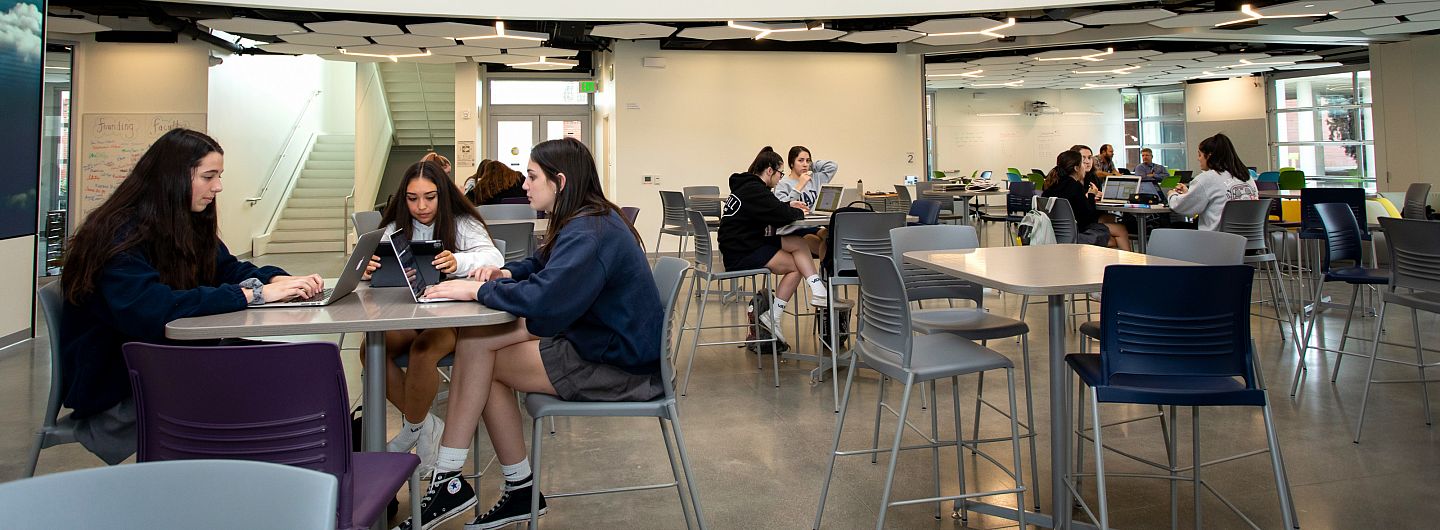 Grand Opening of the Jean Hofmann Center for Innovation at Carondelet High School in Concord, California on November 14, 2019. (Photo by ...