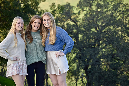 Allie '15, Hannah '19, and Kelsey '22 Macaulay