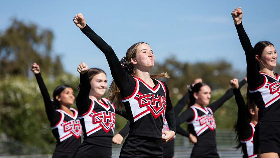 PowerPuff Game at Carondelet High School in Concord, California on October 23, 2024. (Photo by Cali Godley)
