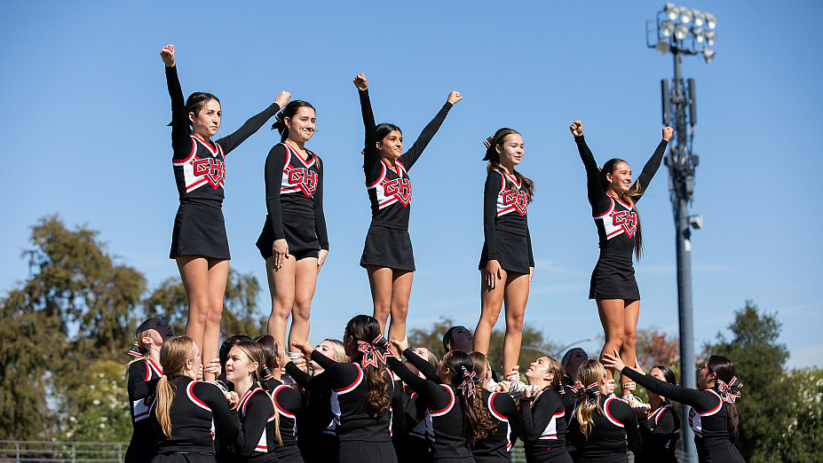 PowerPuff Game at Carondelet High School in Concord, California on October 23, 2024. (Photo by Cali Godley)
