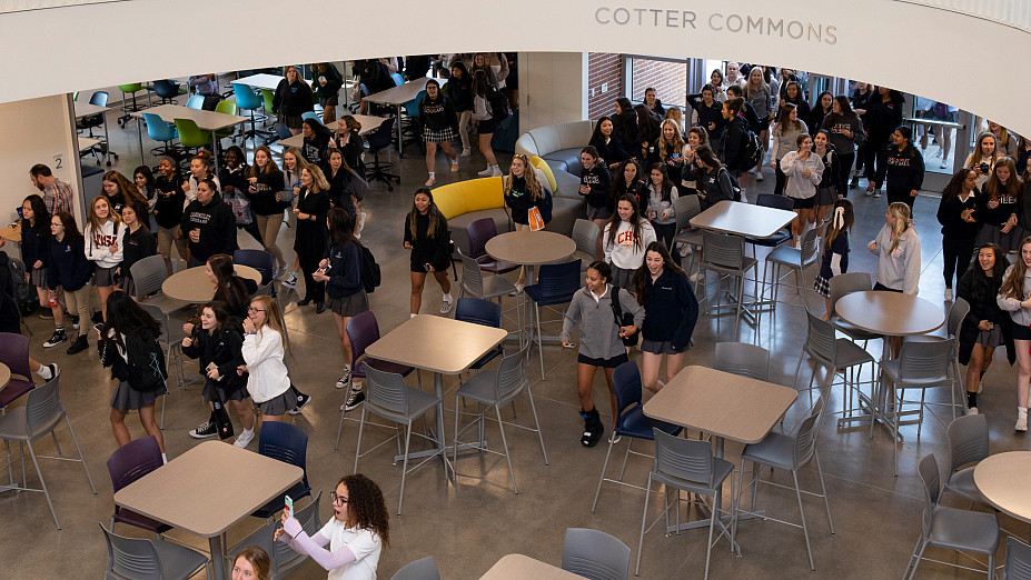 Grand Opening of the Jean Hofmann Center for Innovation at Carondelet High School in Concord, California on November 14, 2019. (Photo by ...